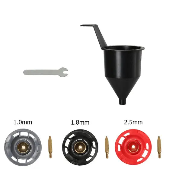 Pistola De Pintura Elétrica E Pulverizador HVLP 550w com 3 bicos de cobre tssaper