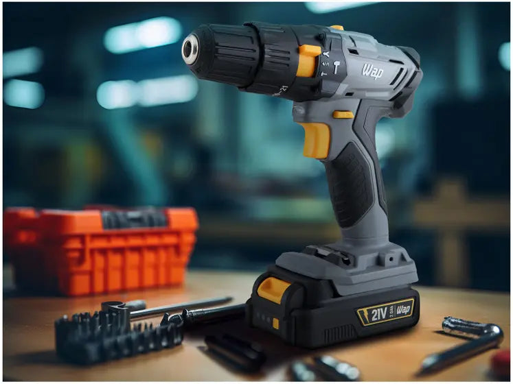 Furadeira e Parafusadeira de Impacto WAP a Bateria 1500 mAh com Maleta K21 ID01