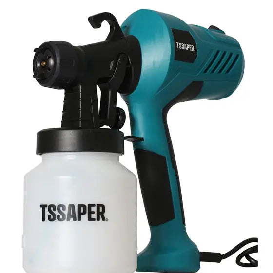 Pistola De Pintura Elétrica Pulverizadora de Tinta c/ compressor 450w Bico Metal