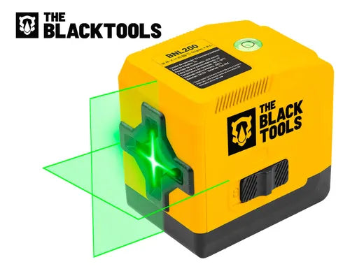 Nível A Laser Verde Esquadro Prumo Profissional 20 Metros 2 Linhas Bnl200 The Black Tools