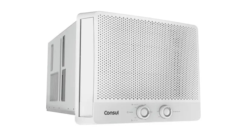 Ar condicionado janela Consul 7.500 BTUs Frio Mecânico Branco 110V / 220V