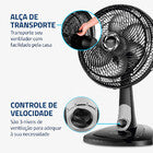Ventilador De Mesa Mondial 6 Pás Turbo Vt-40