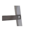 Escada Doméstica Aluminio 4 Degraus Natural 120 Kg