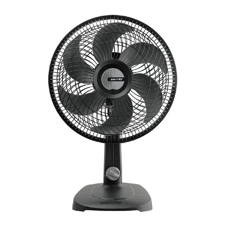 Ventilador de Mesa Mallory 30cm Turbo Compact 127V (110V) Preto